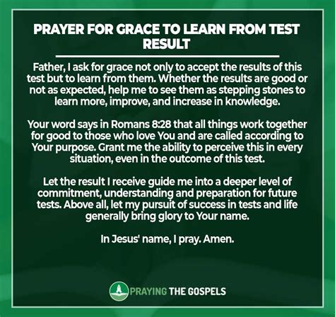 8 Powerful Prayers for Good Test Results (With Bible Verses).